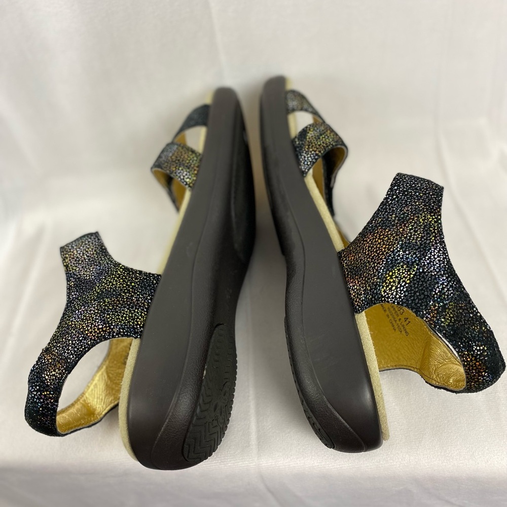 Alegria Joy Oh Snap Sandals Women’s 41 or 10.5/11 Multicolor Sparkle - Picture 5 of 9